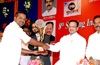 MLA UT Khader bags Shining India Award 2013 for best performance